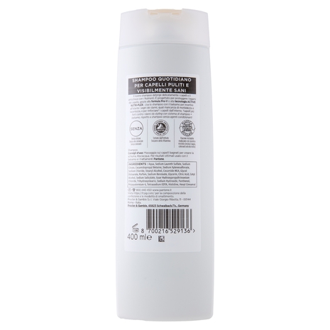 Pantene Pro-V Rigenera e Protegge Shampoo Active Nutri-Plex 400 ml